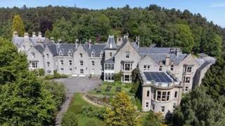 Famous Scottish former hotel and spa put on market for sale