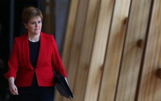 First Minister Nicola Sturgeon at Holyrood. Picture: Gordon Terris/The Herald