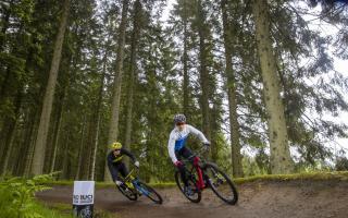 Glentress Forest was an official venue for The 2023 UCI Cycling World Championships