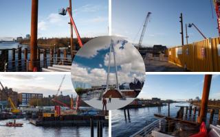 Here's when the main span of the Glasgow's new bridge will sail up the Clyde