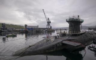 HMNB Clyde nuclear submarine base was one of the sites impacted