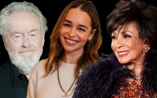 Ridley Scott, Emilia Clarke, and Dame Shirley Bassey are among the celebrities in the New Year Honours 2024