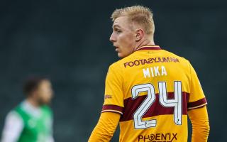 Motherwell have been rocked after Arsenal recalled striker Mika Biereth this week.