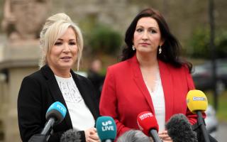 Michelle O'Neill and Emma Little-Pengelly