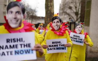 Labour brand Sunak 'chicken' as PM eyes up October general election