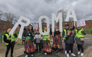 Roma communities have gathered in Glasgow for International Roma Day