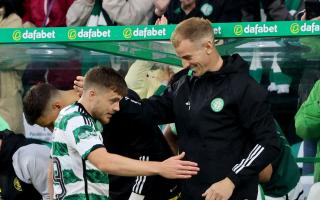 Joe Hart has praised James Forrest, saying that the Celtic winger 'sets the standard' for the squad.