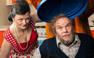 Alan Steele reprises the role of Falstaff in the Merry Wives Of Wishaw