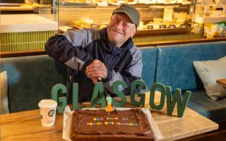 Volunteer says charity 'saved his life' as coffee shop celebrates one year in Glasgow