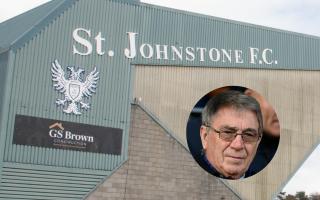 Geoff Brown, inset, has agree to sell St Johnstone to American lawyer Adam Webb subject to FA and SFA approval