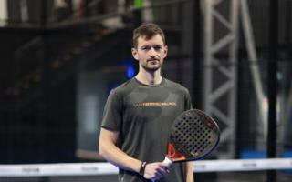 Sam MacNeil is a relatively recent convert to padel but now ranked No.2 in Britain