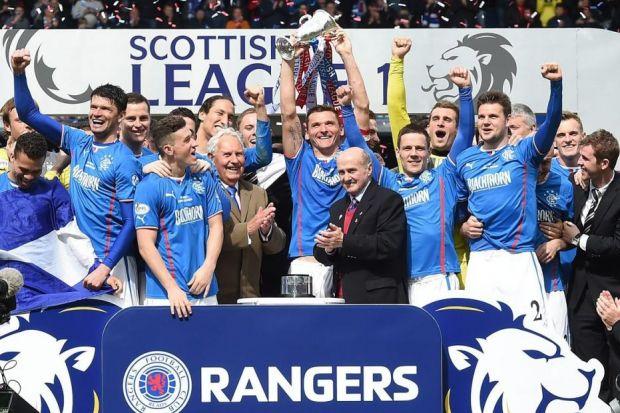 Image result for rangers win league 1
