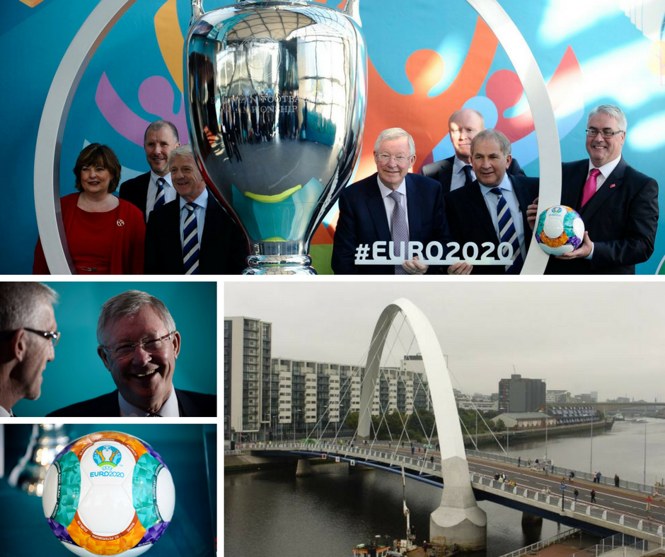 Squinty Bridge scores role as symbol of Glasgow's Euro 2020 host status