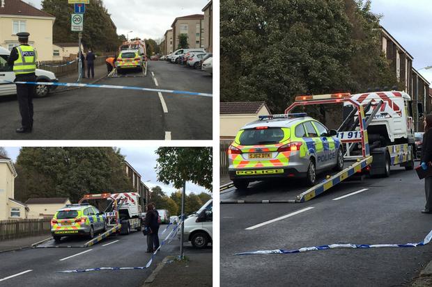 Female police officer badly hurt in Glasgow hit-and-run out of intensive care