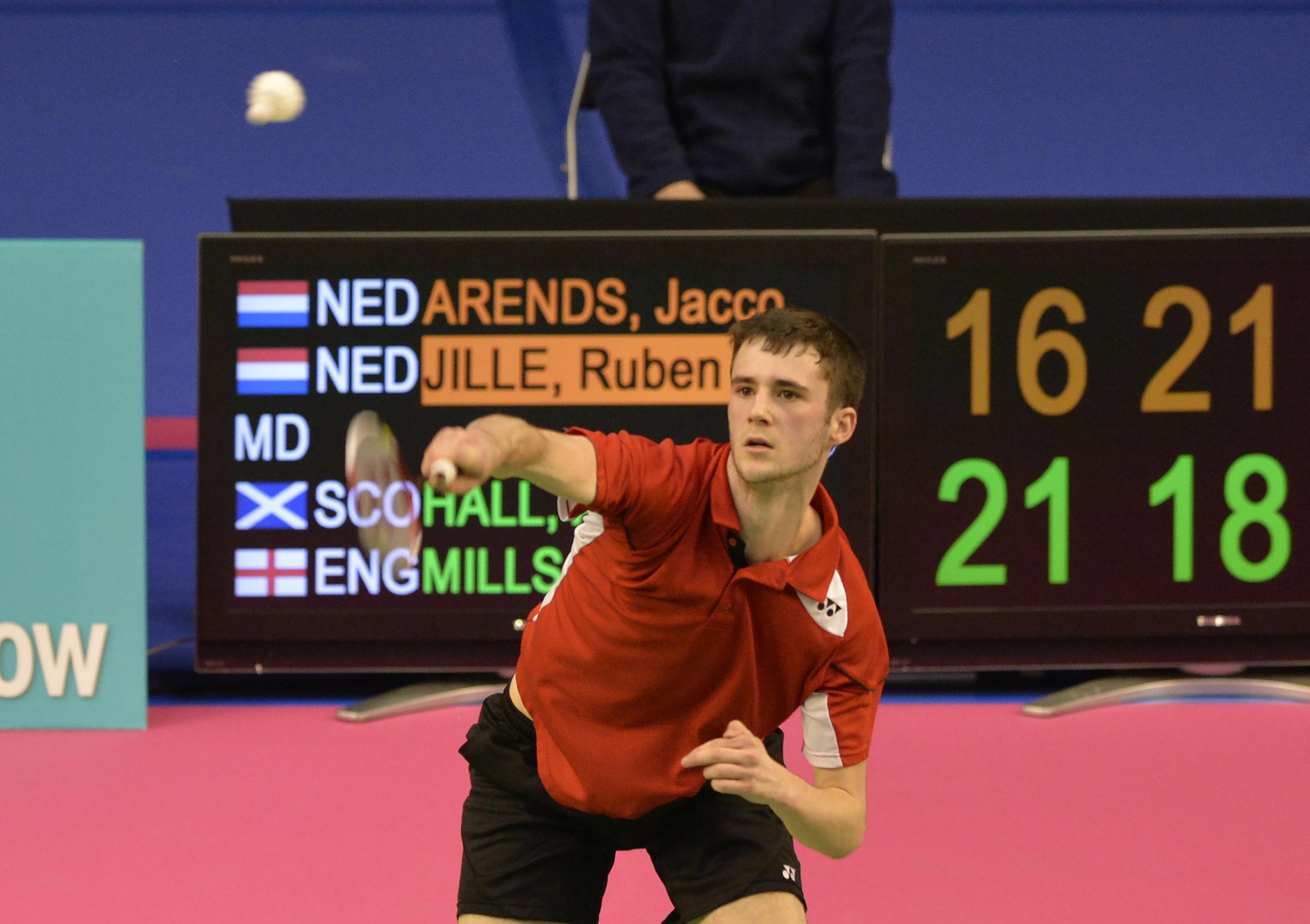 Hall just misses out in home event at Scottish badminton Grand Prix but pleased with new partnership - Herald Scotland
