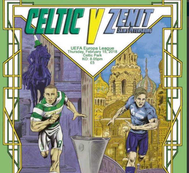 Resultado de imagen para celtic vs zenit poster
