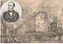 The Great Fire of Edinburgh in 1824 saw James Braidwood's new fire municipal fire service in action