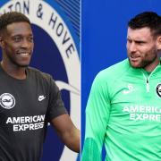 Danny Welbeck, left, and James Milner have committed to Brighton (Gareth Fuller/PA)