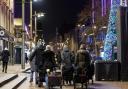 The Invisibles on Sauchiehall Street on Christmas Eve