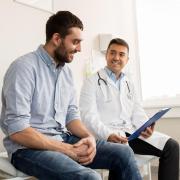 For many men talking to a doctor about their health isn't high on their list of priorities

Picture credit should read: Alamy/PA.