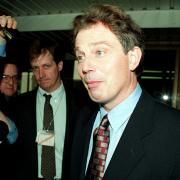 Alastair Campbell pictured at Tony Blair's side during the New Labour era