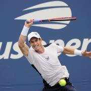 Andy Murray in action at Flushing Meadows