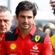 Ferrari driver Carlos Sainz finished fastest in practice (Marcelo Chello/AP)