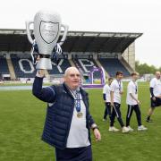 John McGlynn says that it would be 'impossible' for Falkirk to afford the installation of a new grass pitch.