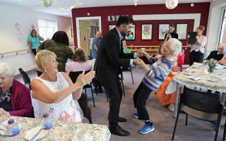 First Minister Humza Yousaf MSP visits Meadowburn Care home in Pollok, Glasgow last year
