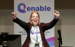 Learning disability campaigner Heather Gilchrist