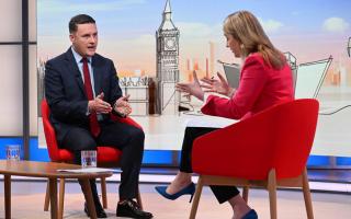 Labour's health spokesperson Wes Streeting  on BBC1's Sunday with Laura Kuenssberg