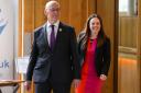 First Minister John Swinney and his deputy Kate Forbes