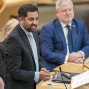 First Minister Humza Yousaf during a debate on a motion of no confidence in the Scottish Government, at the Scottish Parliament in Holyrood, Edinburgh.