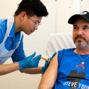 Steve Young was one of the first patients in the world to receive an experimental vaccine against melanoma cancer as a Phase 3 clinical trial got underway in the UK at the end of April