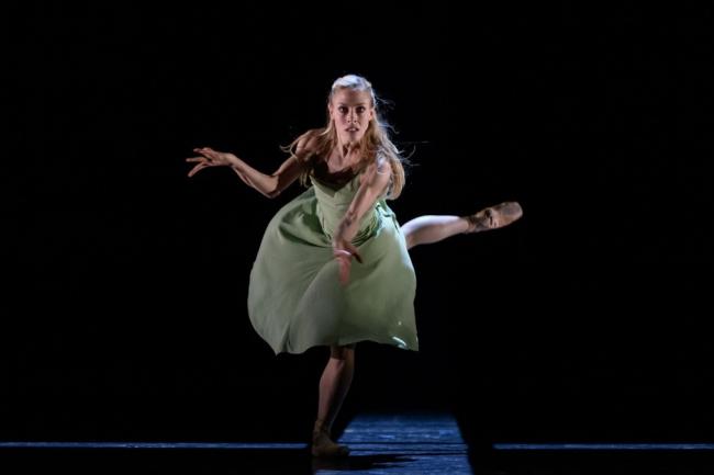 Constance Devernay as Abigail in The Crucible, choreographed by Helen Pickett for Scottish Ballet
