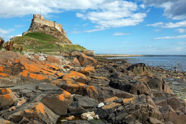 Lindisfarne castle on the Holy Island, Northumberland. Picture: PA Photo/iStock