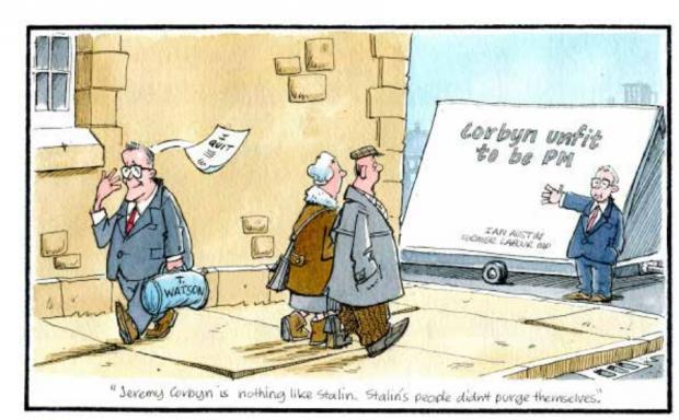 HeraldScotland: Camley's Cartoon: Tom Watson resigns.
