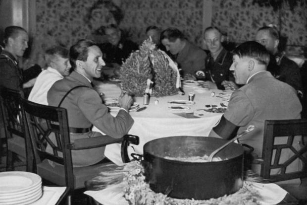 Hitler was so paranoid about his safety that a group of women were made to try his food. Picture: Getty