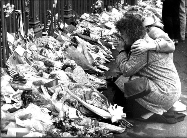 Grief is all too evident in the immediate aftermath of the Hillsborough disaster