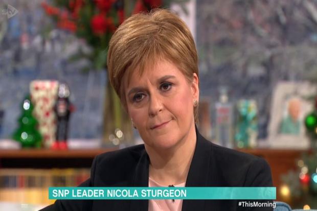 The First Minister was speaking on ITV's Morning