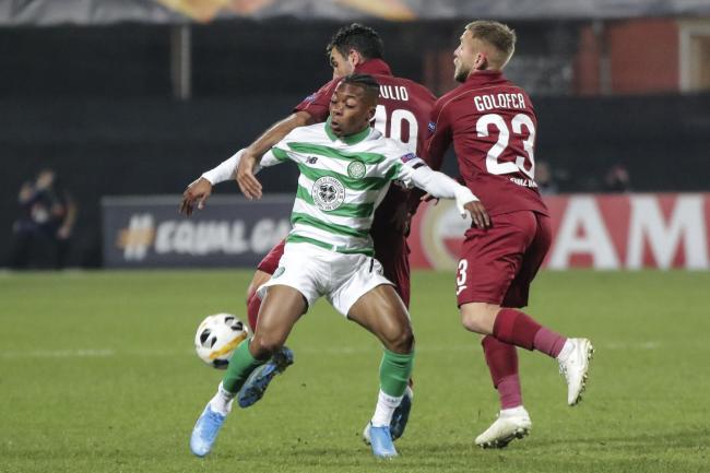 Karamoko Dembele came on as a substitute in Celtic's defeat to Cluj.