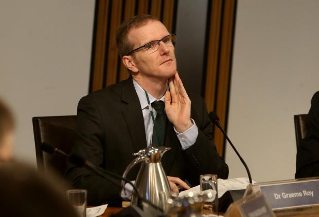 Skotijas vēstnesis: profesore Graeme Roy.  Foto: Gordons Teriss.