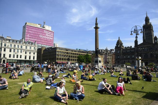 George Square is one of the most well-known civic spaces