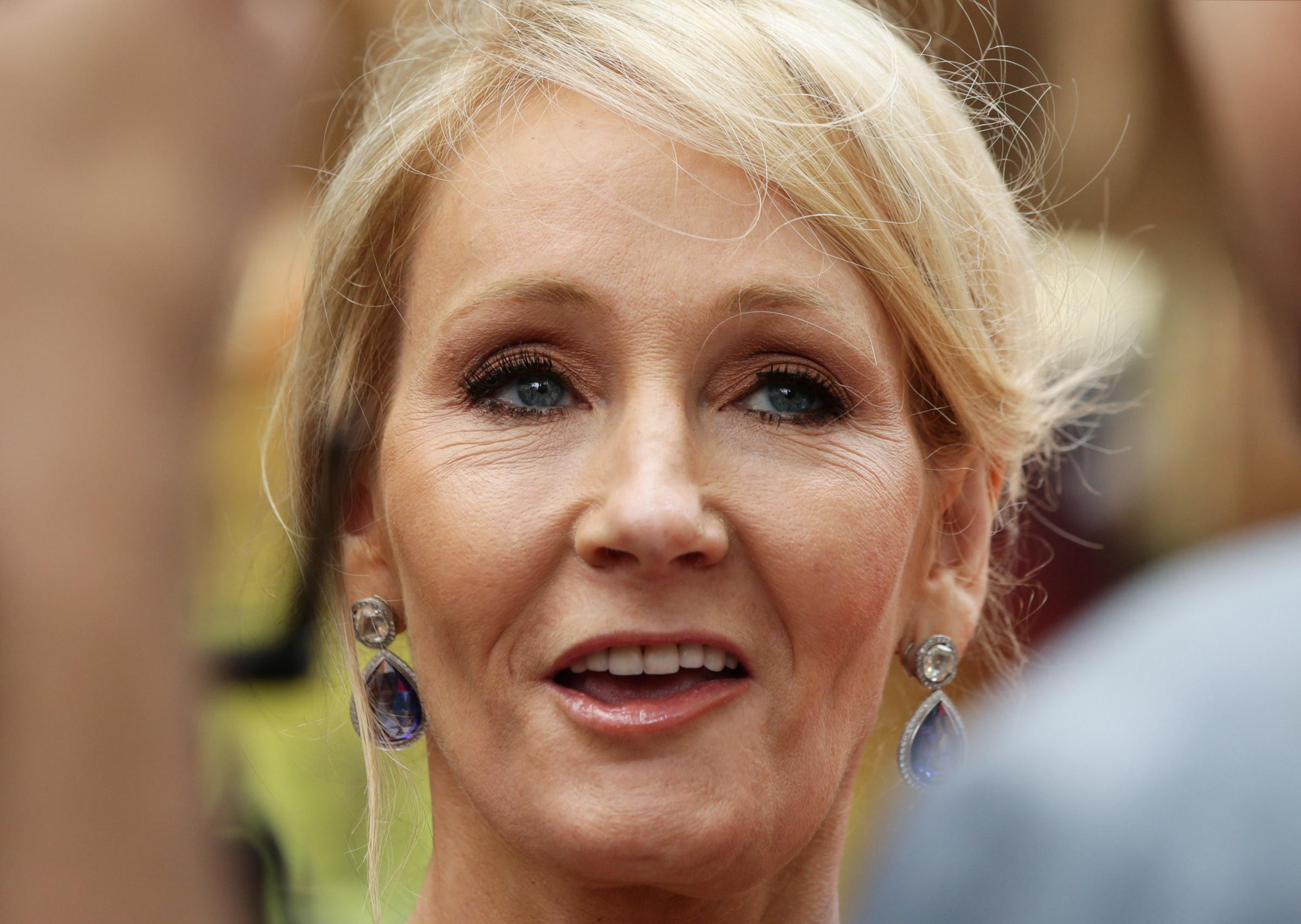 JK Rowling working with police after Rushdie tweet threat