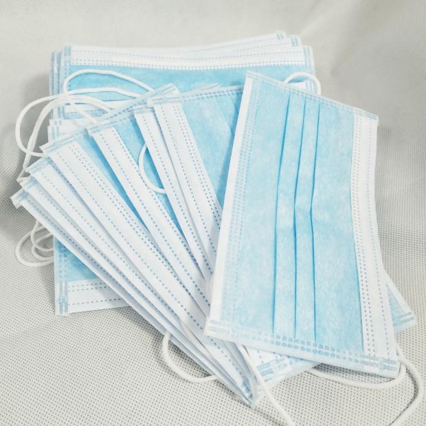 HeraldScotland: In Stock High Quality Disposable Non Woven Ear-loop 3-ply Face Mask