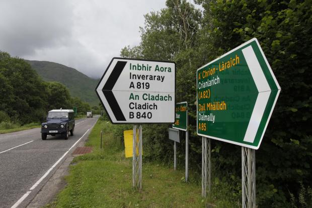 So what do we do with Gaelic in English?