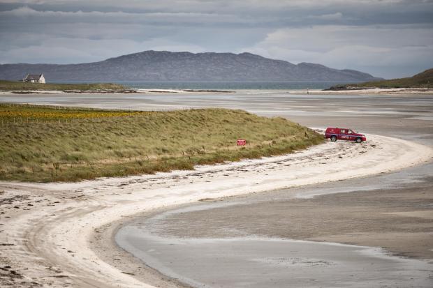 HeraldScotland: Loganair operates the world's only scheduled beach landing at Barra