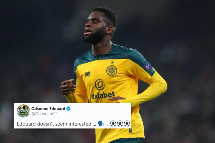 Celtic's Odsonne Edouard fires back at McAvennie over 'disinterested' claims after hat-trick