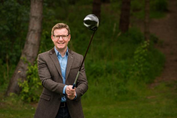 CEO David Hunter followed his internal GPS to launch a groundbreaking new satellite technology-based golfing watch for pinpoint accuracy on the fairways.
