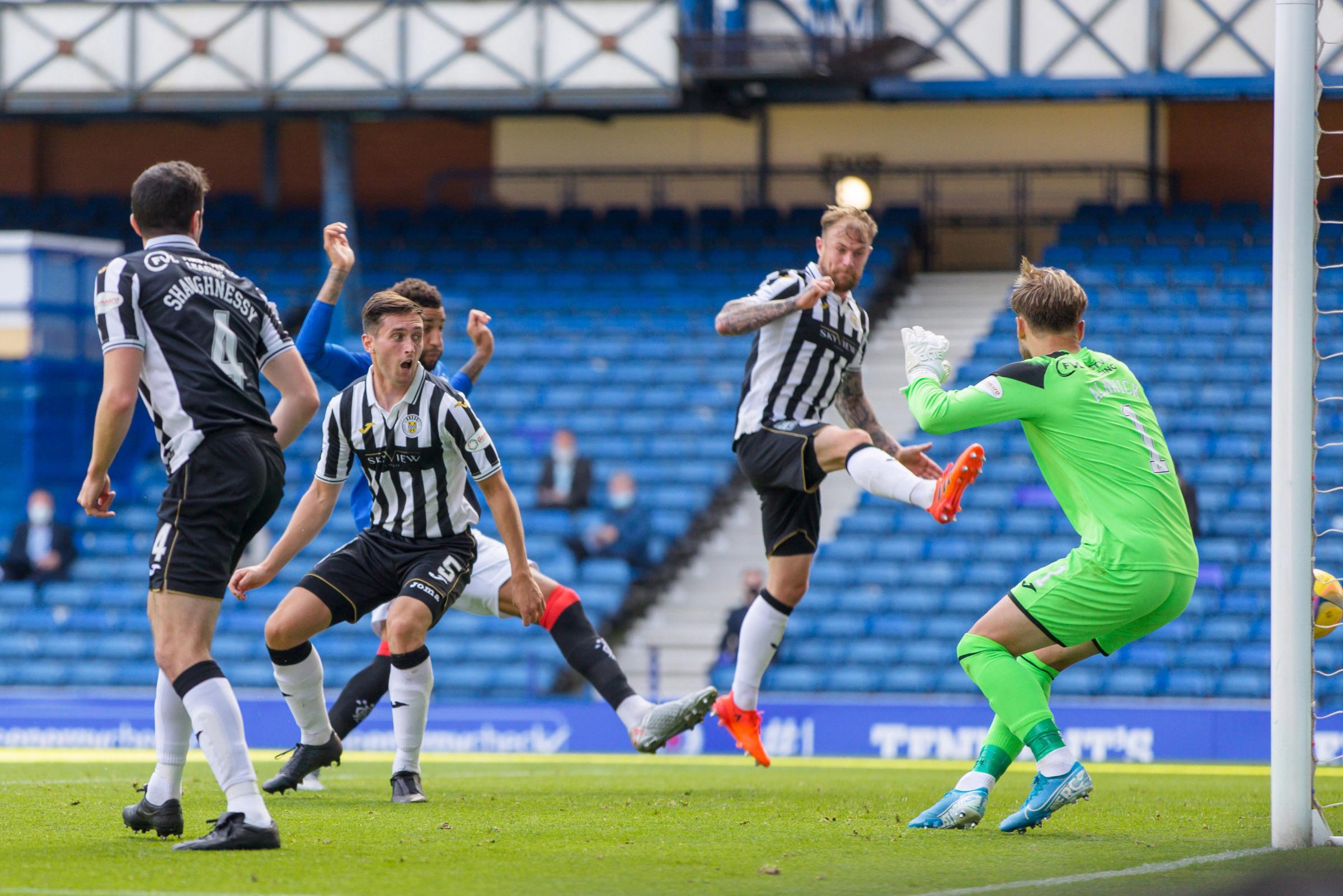 Jak Alnwick confident St Mirren will learn lessons from Rangers defeat ahead of Celtic clash